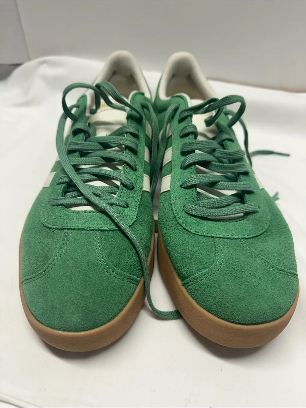 Men’s Adidas VL Court 2.0 Preloved Green Size 11